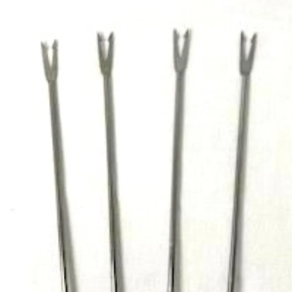 Vtg Fondue Forks Skewers Wood Handle Colored Tips Japan MCM Retro‎ Party